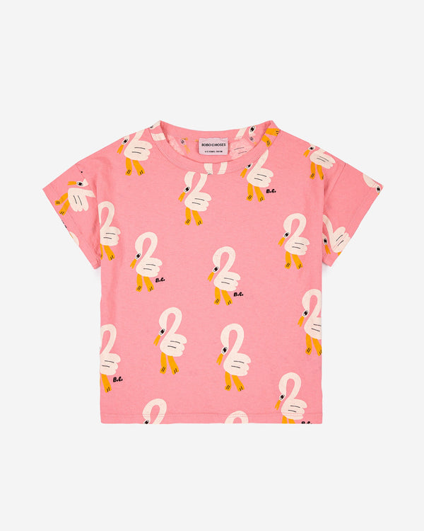 Bobo Choses Kids Pelican All Over T-Shirt