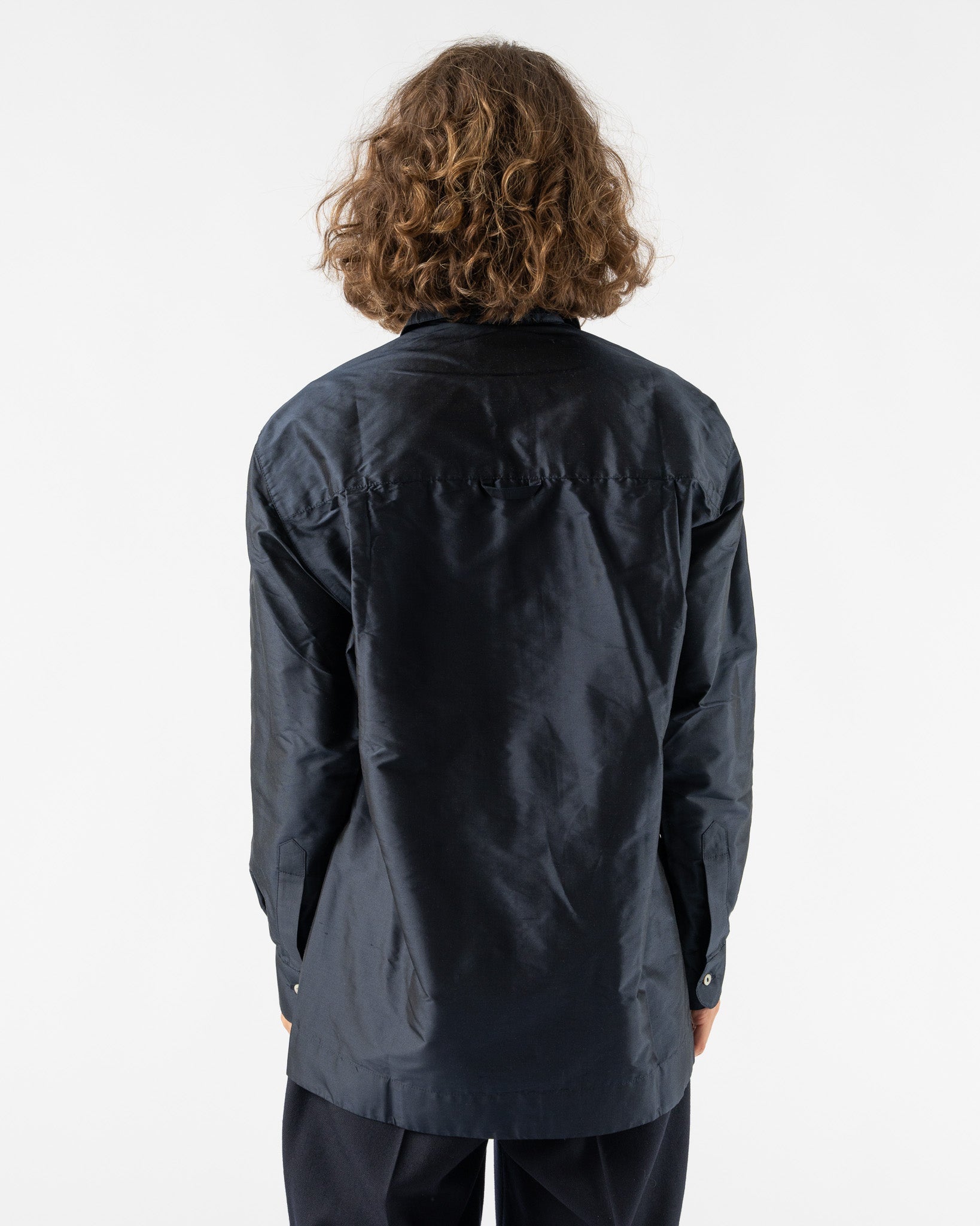 Cawley-Silk-Doupion-June-Shirt-in-Ink-Santa-Barbara-Boutique-Jake-and-Jones-Sustainable-Fashion