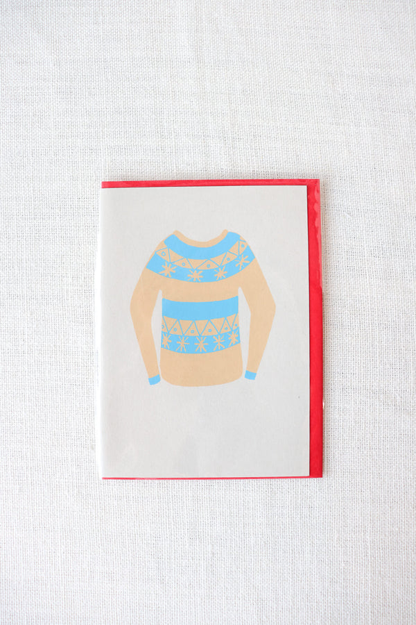 Gold Teeth Brooklyn Sweater Card