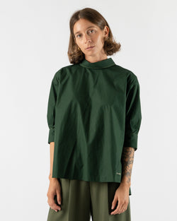 Marni Asymmetrical Top in Spherical Green Curated at Jake and Jones
