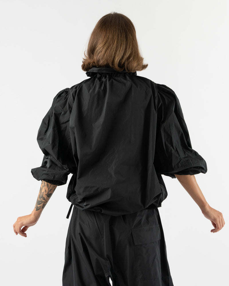 Sofie-DHoore-Beaudine-Pota-Top-in-Woven-Black-Santa-Barbara-Boutique-Jake-and-Jones-Sustainable-Fashion