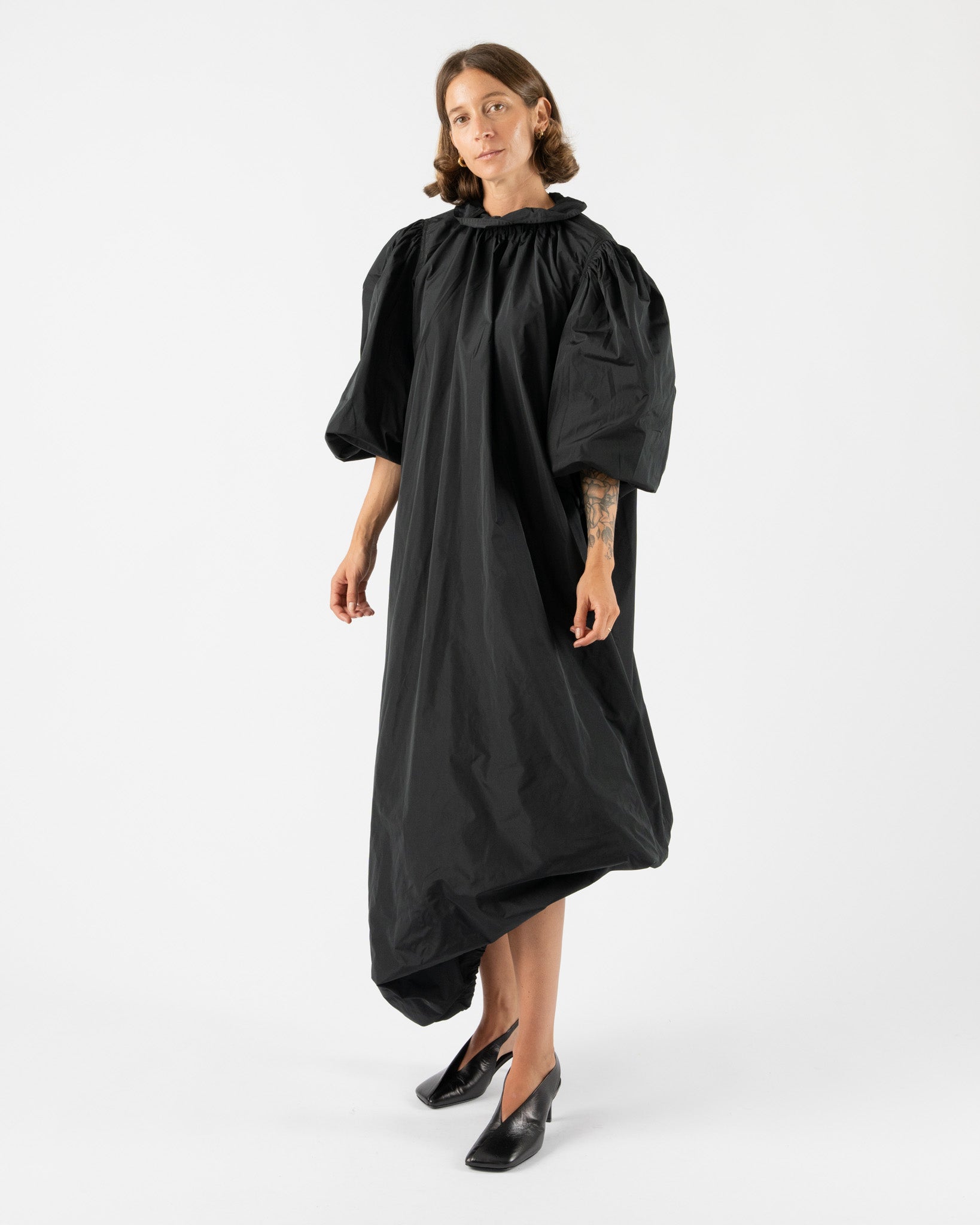 Sofie-DHoore-Devil-Pota-Dress-in-Woven-Black-Santa-Barbara-Boutique-Jake-and-Jones-Sustainable-Fashion