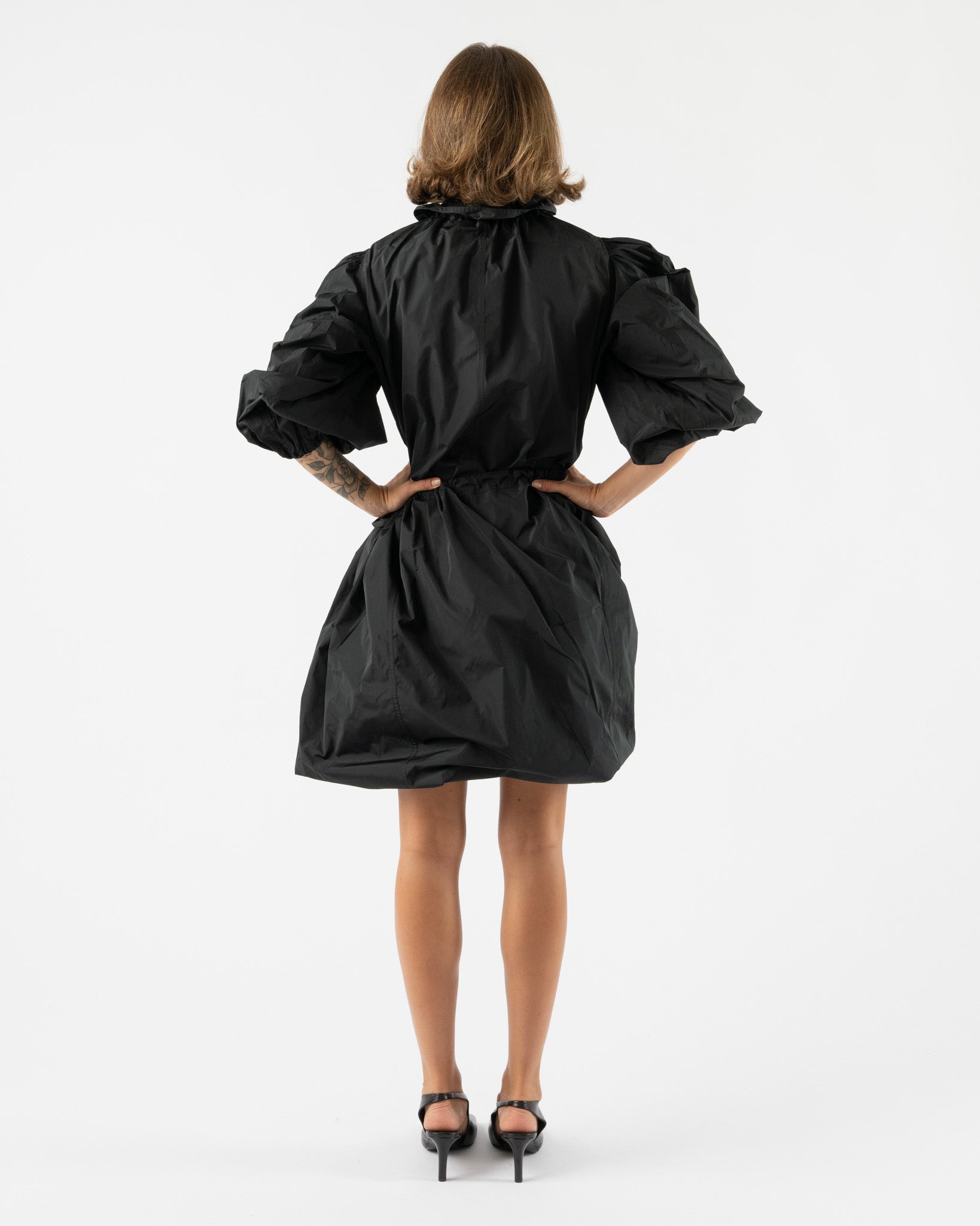 Sofie-DHoore-Devil-Pota-Dress-in-Woven-Black-Santa-Barbara-Boutique-Jake-and-Jones-Sustainable-Fashion