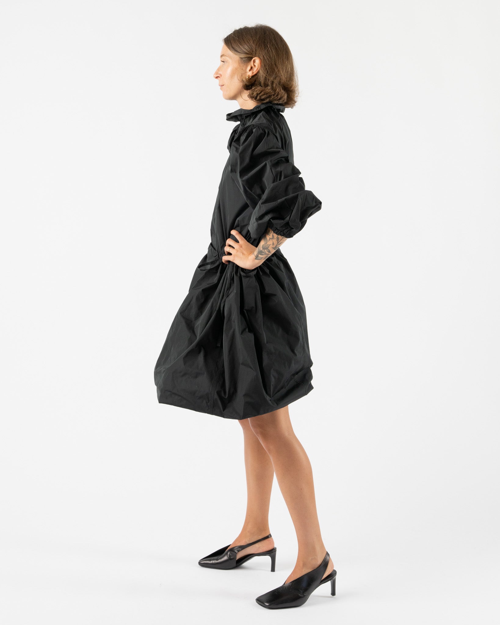 Sofie-DHoore-Devil-Pota-Dress-in-Woven-Black-Santa-Barbara-Boutique-Jake-and-Jones-Sustainable-Fashion