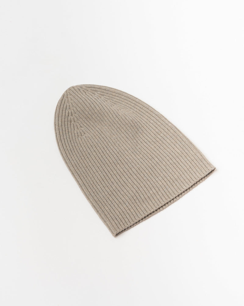 Studio Nicholson Mikkel Beanie in Biscuit