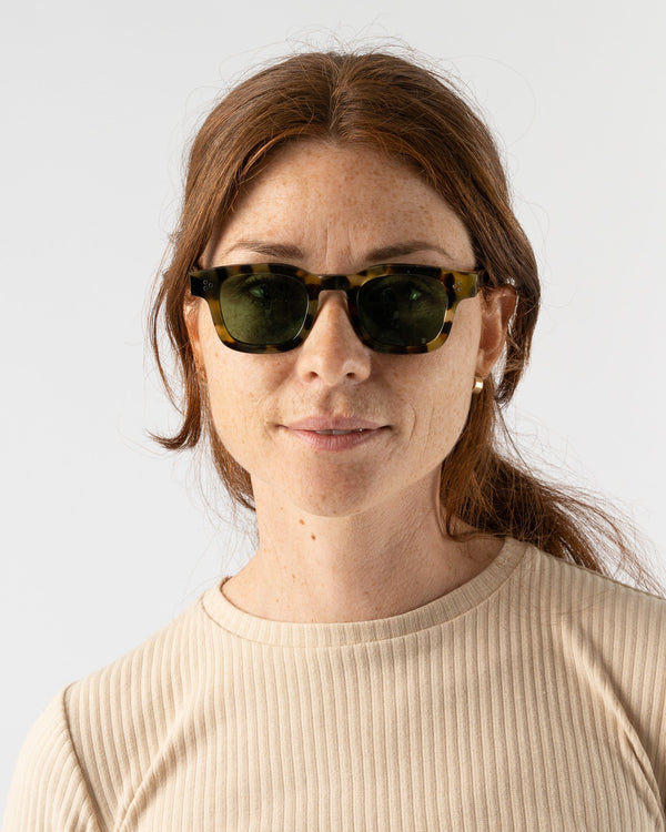 AKILA-ASCENT-Sunglasses-in-Camo-Tortoise/Green-Santa-Barbara-Boutique-Jake-and-Jones-Sustainable-Fashion