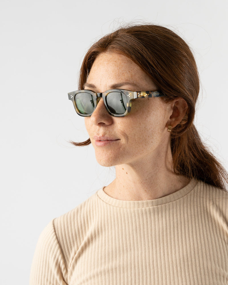 AKILA-ASCENT-Sunglasses-in-Camo-Tortoise/Green-Santa-Barbara-Boutique-Jake-and-Jones-Sustainable-Fashion