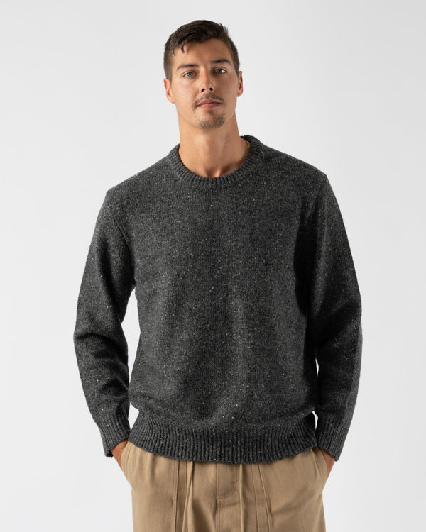 Alex-Mill-Donegal-Crew-Neck-Sweater-in-Charcoal-Santa-Barbara-Boutique-Jake-and-Jones-Sustainable-Fashion