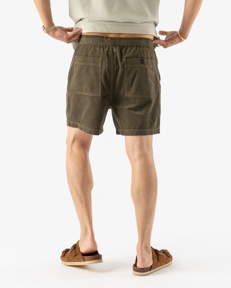 Alex-Mill-Pull-on-Short-in-Fine-Whale-Corduroy-Military-Olive-Santa-Barbara-Boutique-Jake-and-Jones-Sustainable-Fashion