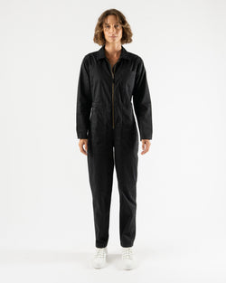 Alex-Mill-Standard-Zip-Front-Jumpsuit-in-Black-Santa-Barbara-Boutique-Jake-and-Jones-Sustainable-Fashion