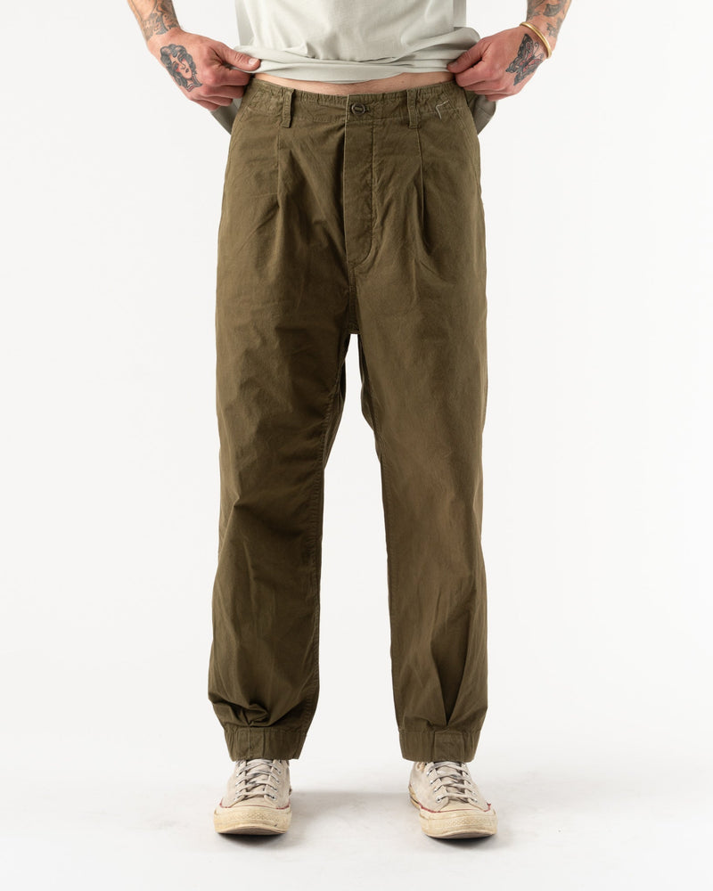 Military Green Utilitarian Cargo Female Pants