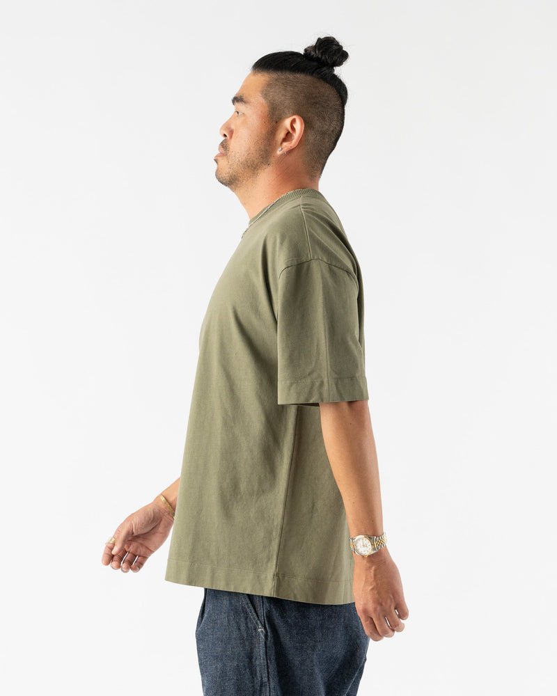 Applied-Art-Forms-LM-1-4-Oversized-T-Shirt-in-Dust-Green-Santa-Barbara-Boutique-Jake-and-Jones-Sustainable-Fashion