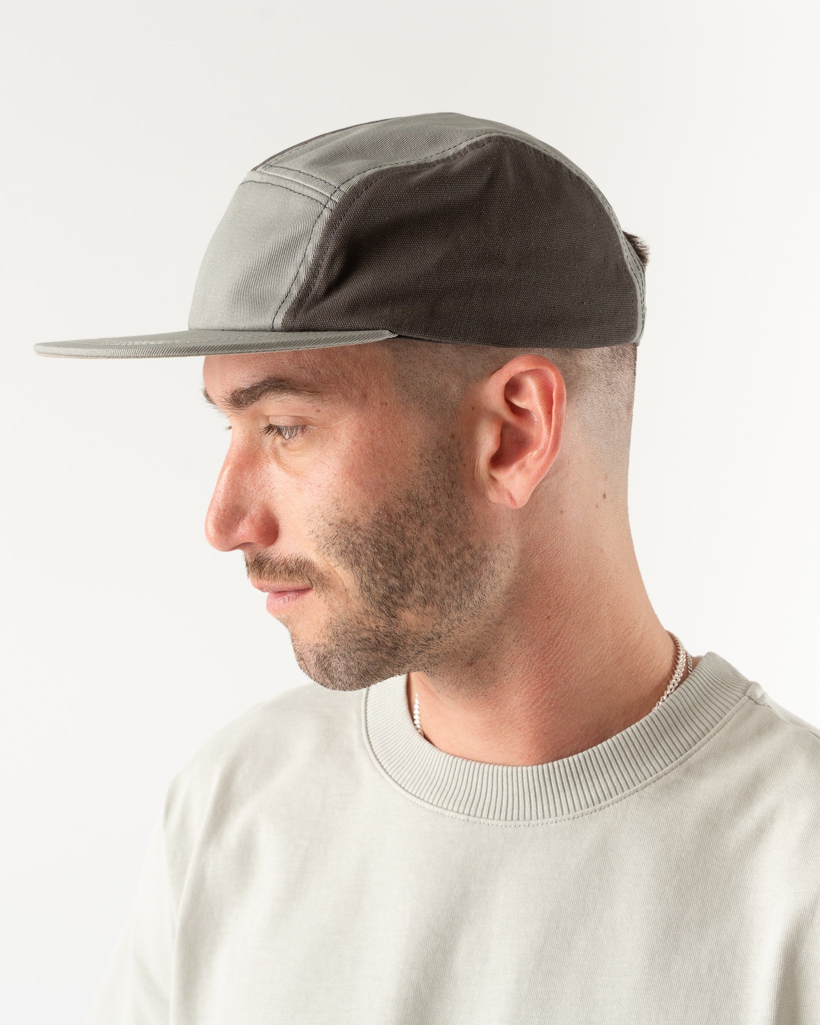 applied-art-forms-uu1-3-multi-panel-cap-in-medium-grey-mfw22-jake-and-jones-a-santa-barbara-boutique