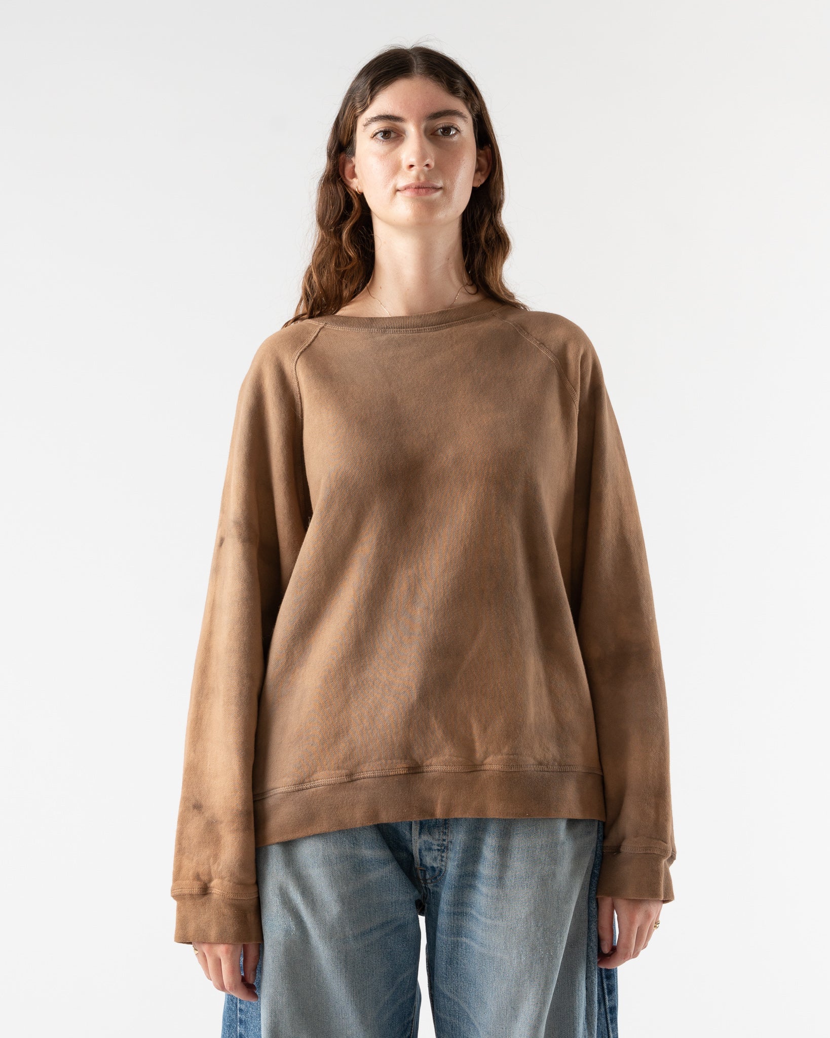 B-Sides-Shibori-Sweatshirt-in-Brown-Shibori-FW22-jake-and-jones-santa-barbara-boutique-curated-slow-fashion
