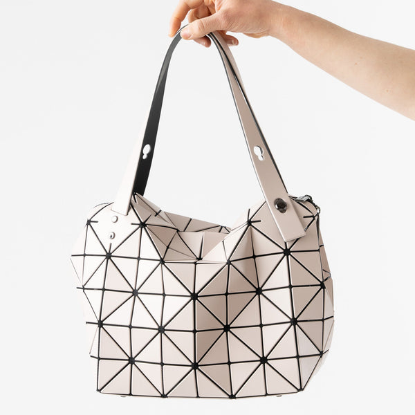 Bao Bao Lucent Gloss Geometric Tote Bag in Green Curated at Jake