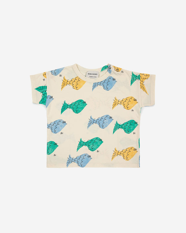 Bobo Choses Baby Multi Fish All Over T-Shirt
