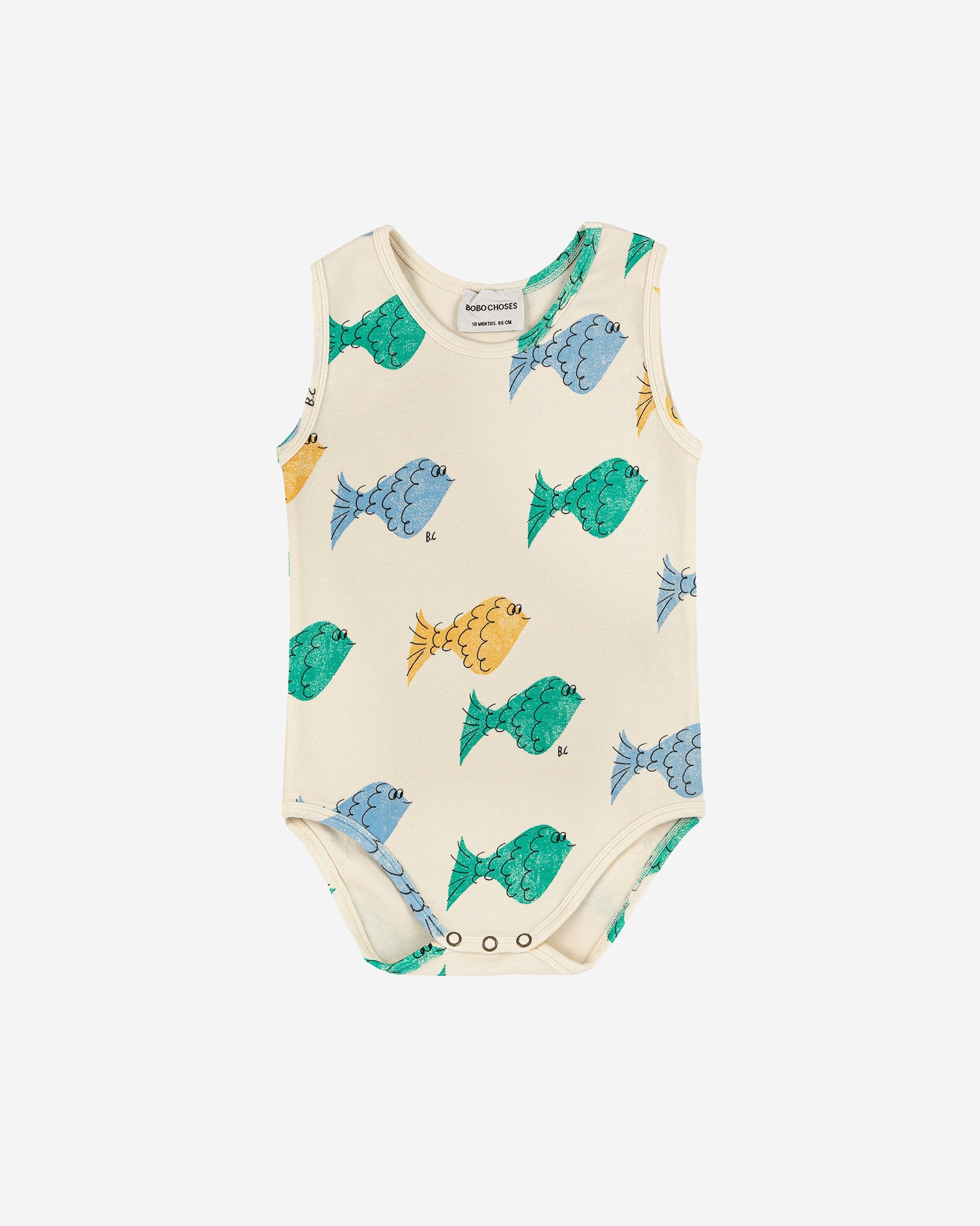 Bobo Choses Baby Fish All Over Sleeveless Body