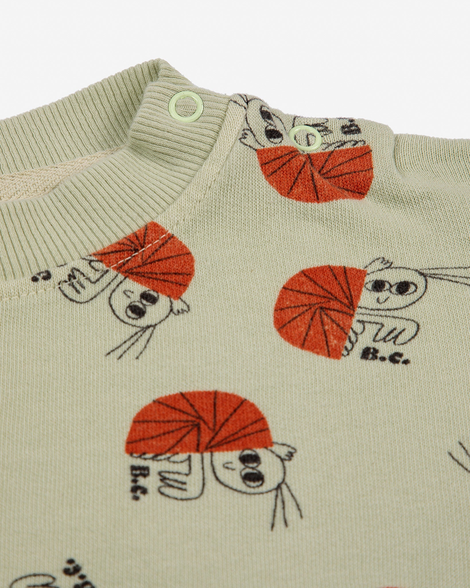 Bobo Choses Baby Hermit Crab All Over Sweatshirt