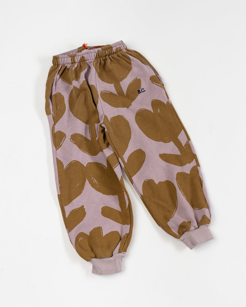 Bobo Choses Kids Retro Flower All Over Jogging Pant Curated at