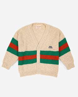 Bobo Choses Kids Stripes Cardigan
