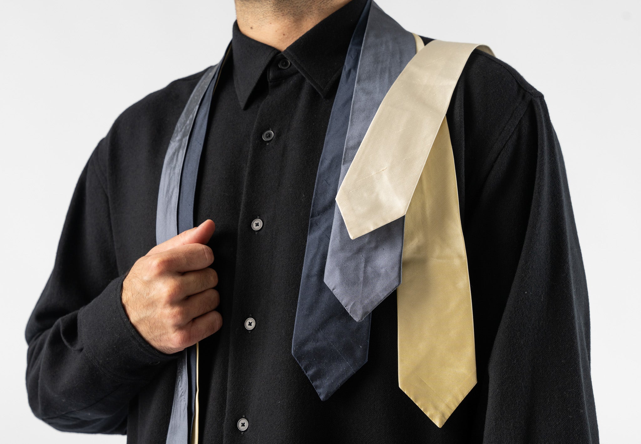 Cawley-Silk-Douppion-Tie-in-Ink-Santa-Barbara-Boutique-Jake-and-Jones-Sustainable-Fashion