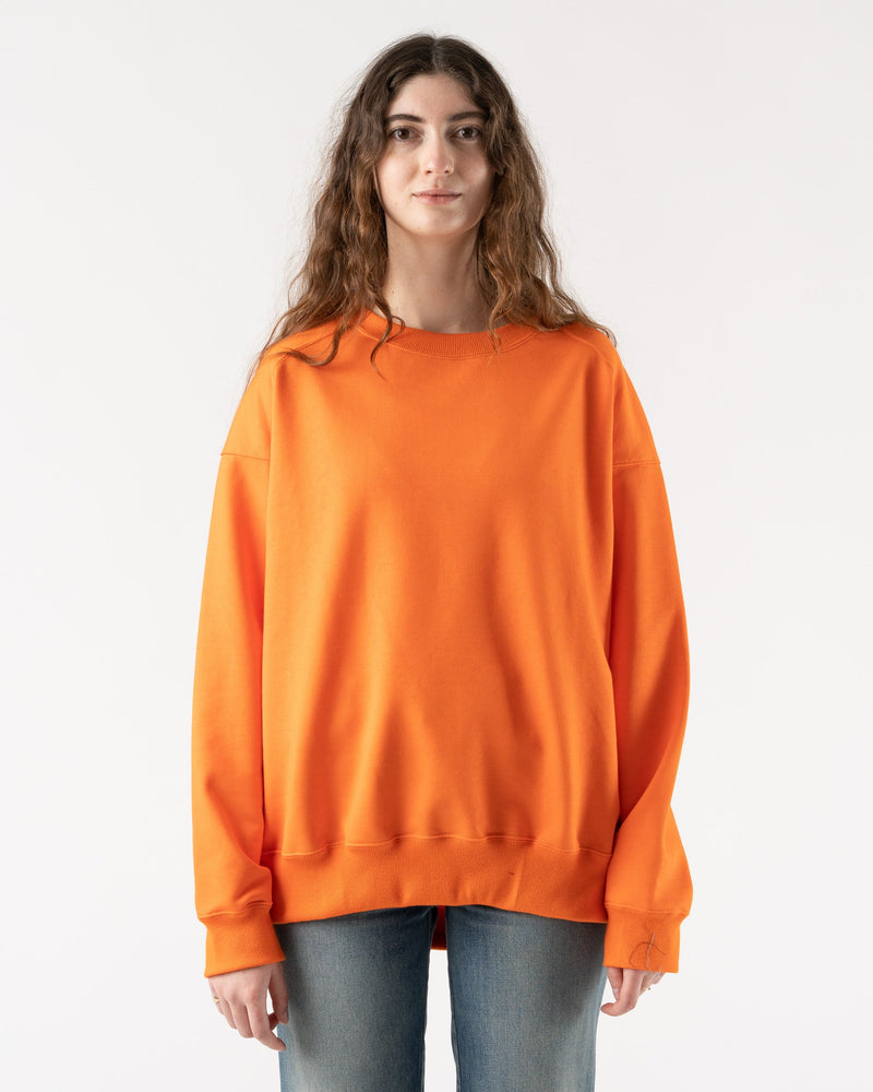 Cog The Big Smoke Honesty Sweatshirt in Tangerine Curated at Jake 