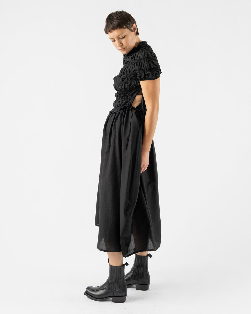 Cordera-Sculpted-Dress-in-Black-Santa-Barbara-Boutique-Jake-and-Jones-Sustainable-Fashion