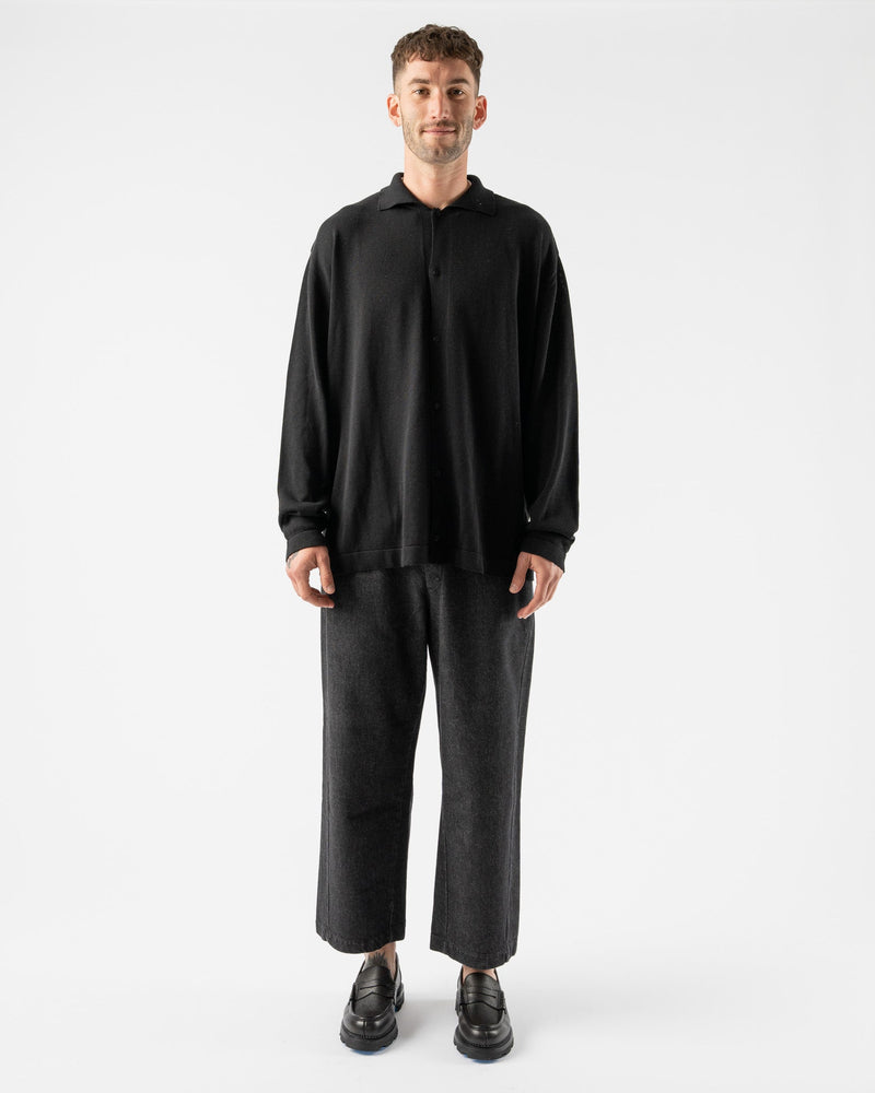 Cordera-Silk-Polo-Jacket-in-Black-Santa-Barbara-Boutique-Jake-and-Jones-Sustainable-Fashion