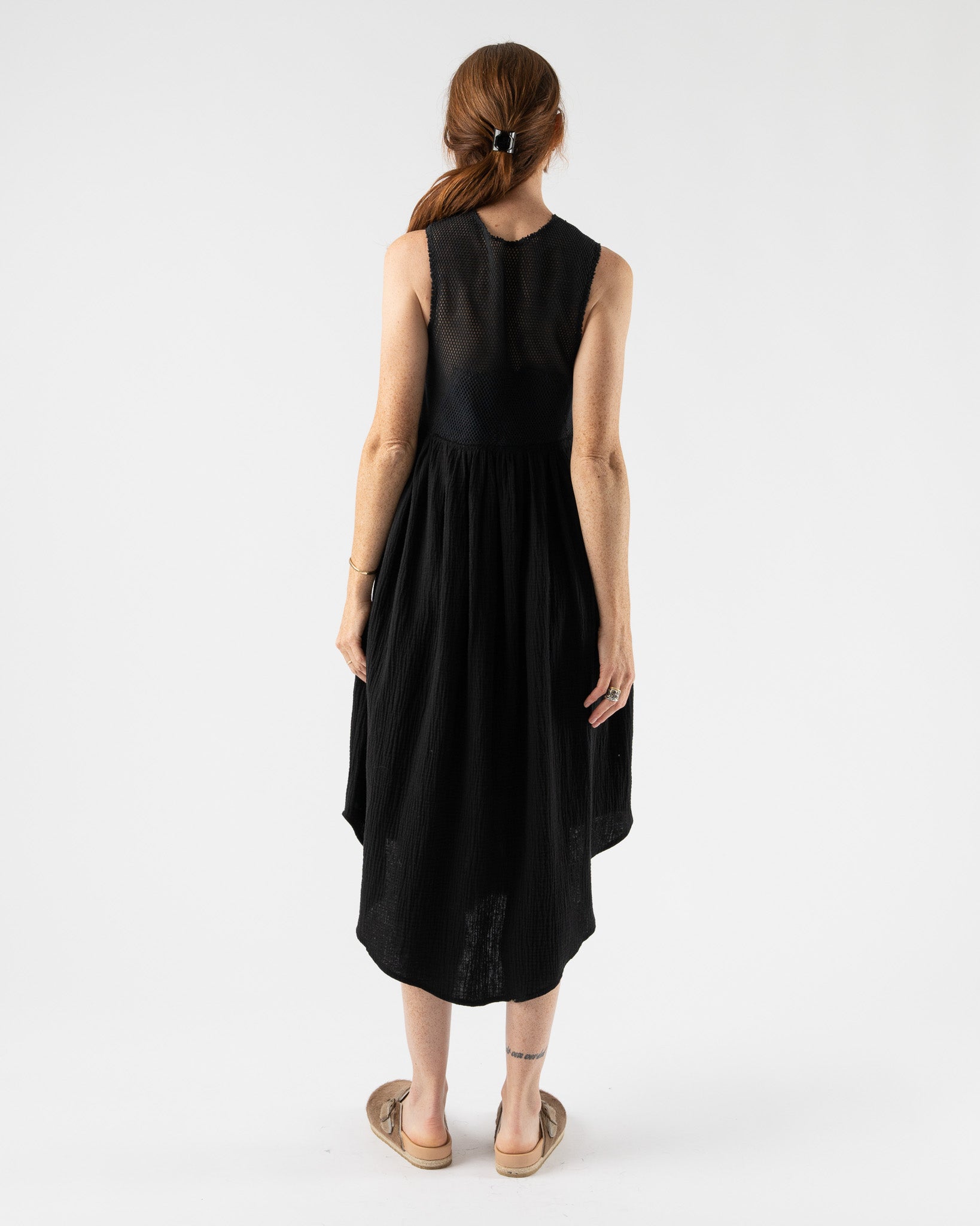Correll-Correll-Boucle-Dress-in-Black-SS23-jake-and-jones-santa-barbara-boutique-curated-slow-fashion
