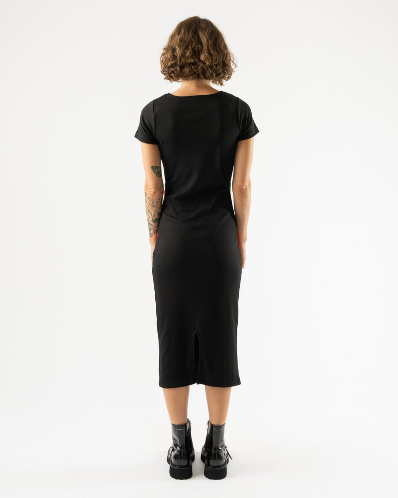 Delfina-Balda-Kellys-Dress-in-Black/Multi-Santa-Barbara-Boutique-Jake-and-Jones-Sustainable-Fashion