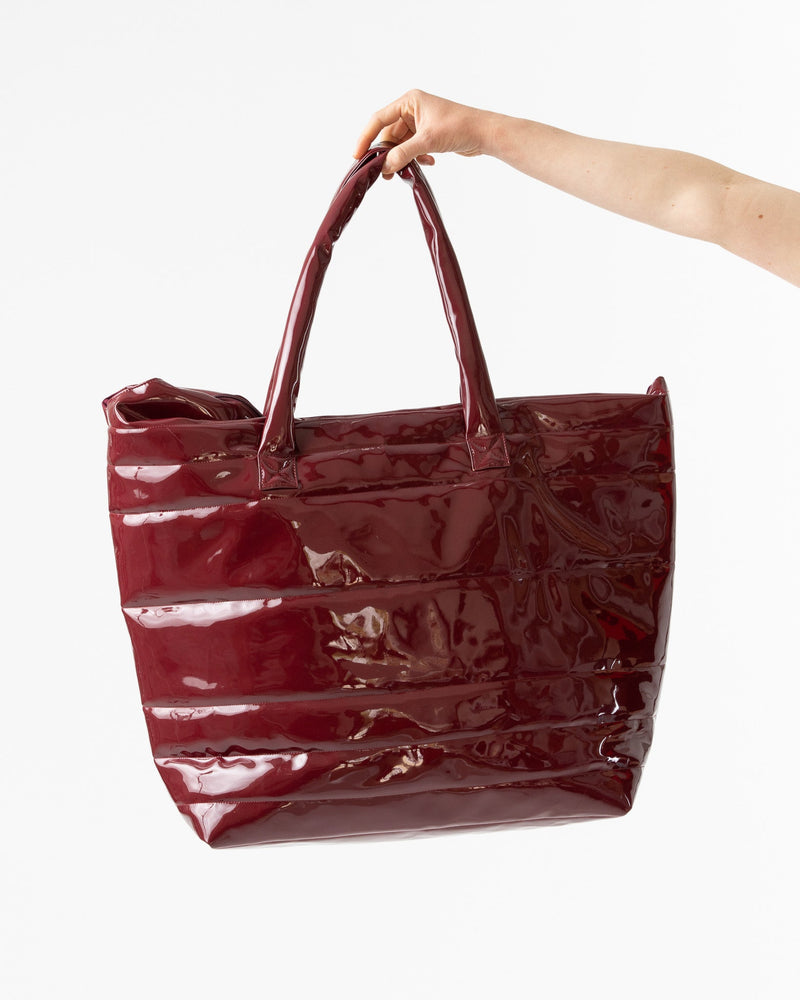 Delfina-Balda-Oversized-Puffy-Bag-in-Rust-jake-and-jones-santa-barbara-boutique-curated-slow-fashion