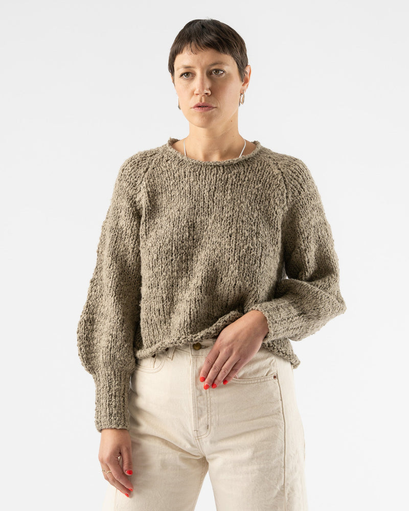 Handknit Crewneck - Luxury Knitwear and Sweatshirts - Ready to