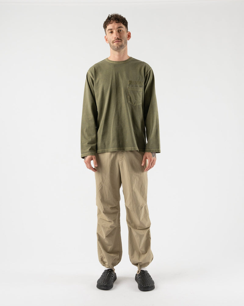 FrizmWORKS-Pigment-Dyeing-Mil-Tee-in-Olive-Green-Santa-Barbara-Boutique-Jake-and-Jones-Sustainable-Fashion