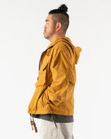 FrizmWORKS Smock Hooded Parka in Mustard Curated at Jake and Jones