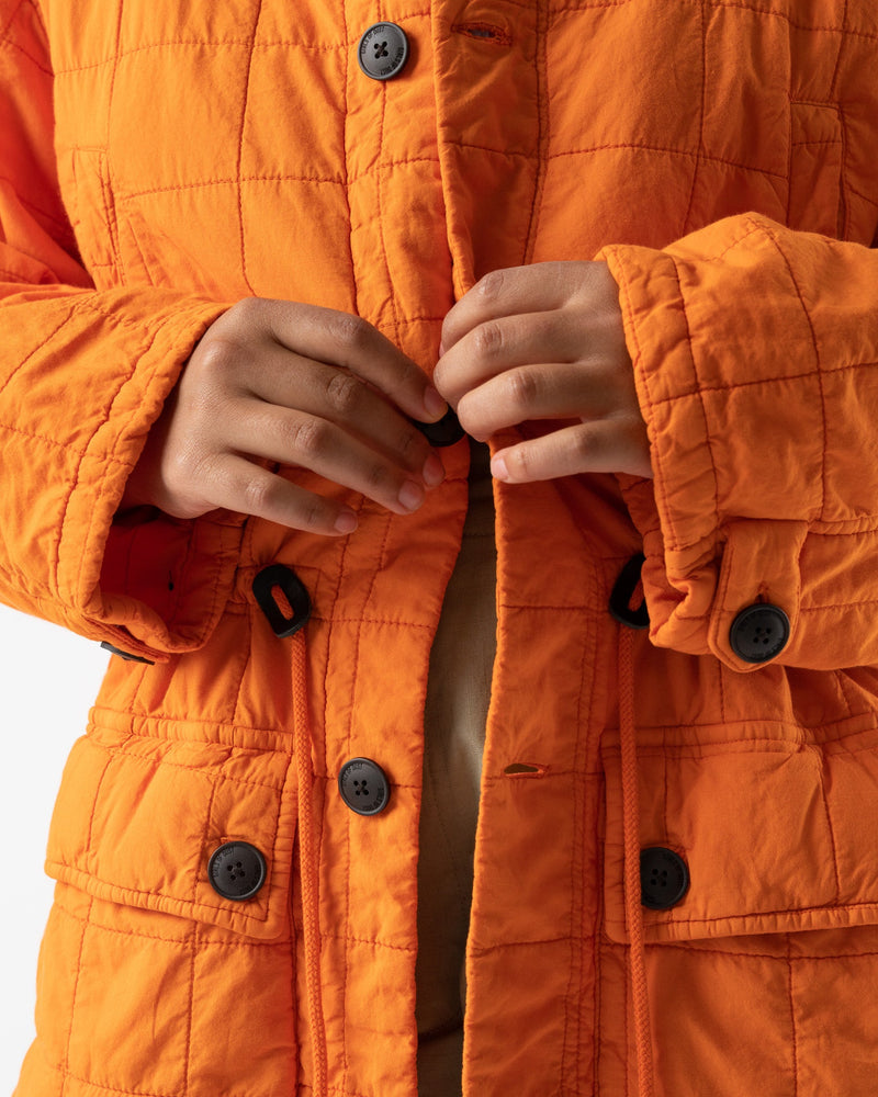 Girls of Dust Power Liner Jacket in Tangerine Curated at Jake and Jones