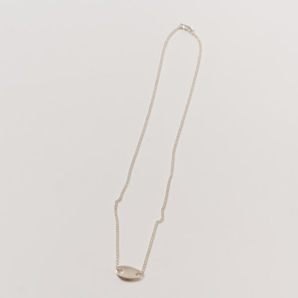 Hernan Herdez ID Necklace no.2 Curated at Jake and Jones