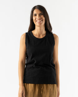 Ichi-Antiquités-Jersey-Knit-Tank-Top-in-Black-jake-and-jones-santa-barbara-boutique-curated-slow-fashion