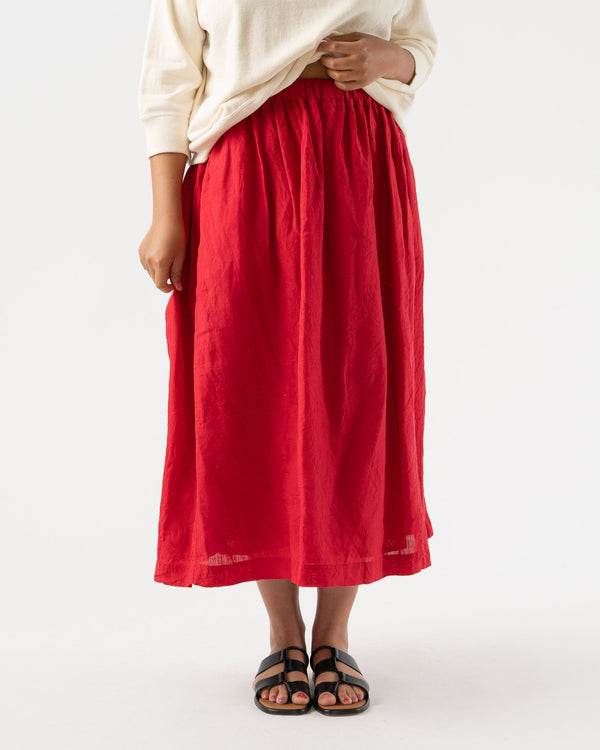 ichi-antiquites-linen-skirt-in-red-jake-and-jones-a-santa-barbara-boutique-sustainable-fashion-small-batch