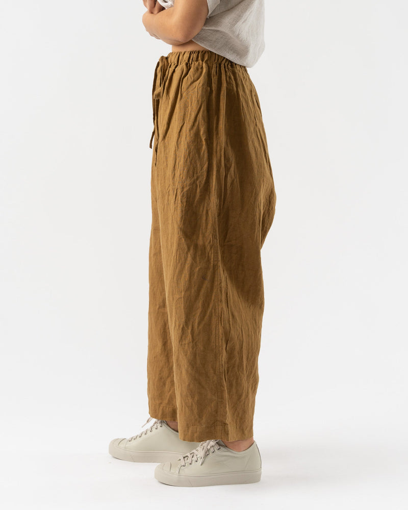 Ichi-Antiquités-Woven-Linen-Pants-in-Camel-jake-and-jones-santa-barbara-boutique-curated-slow-fashion