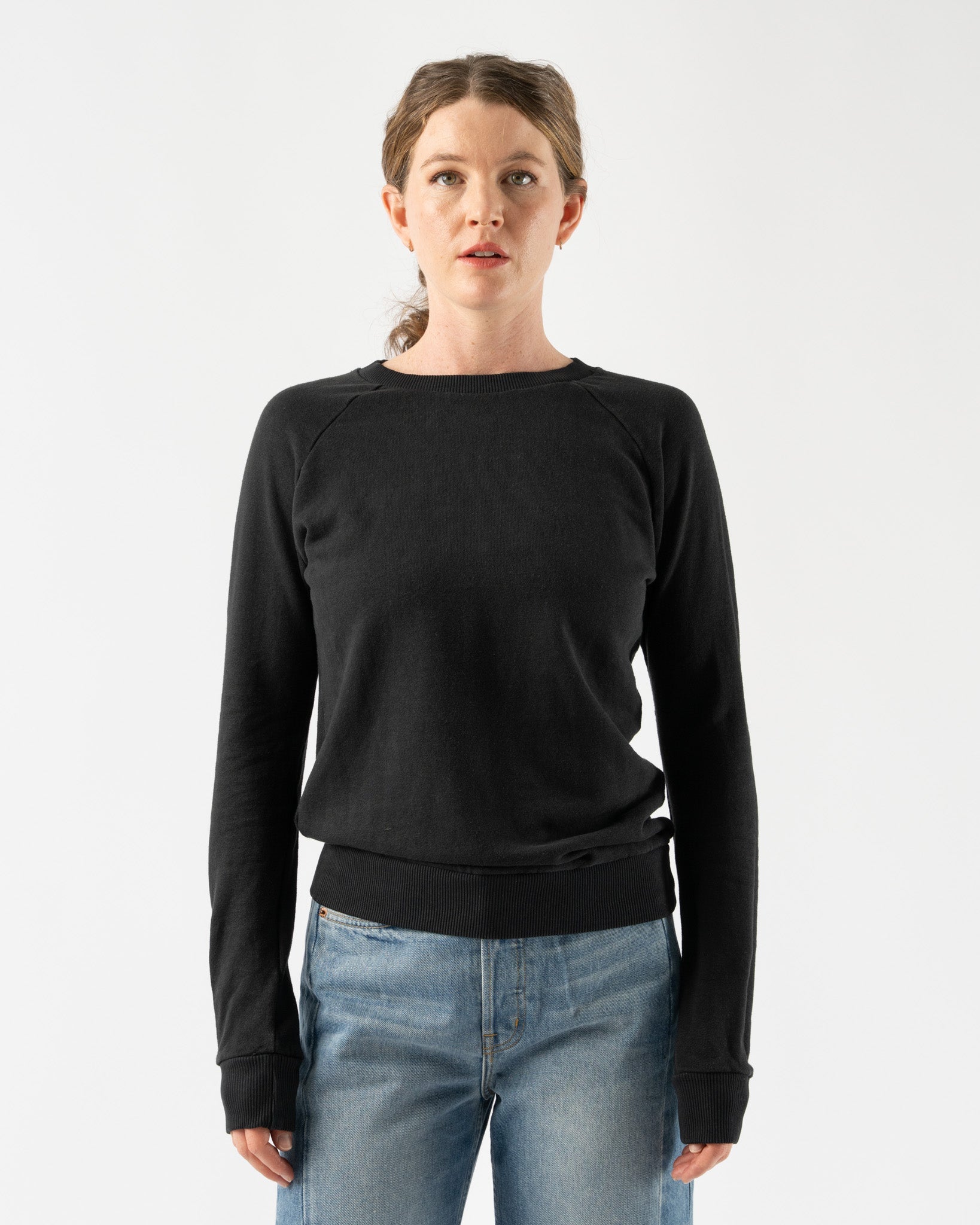 Jungmaven-Alpine-Raglan-Sweatshirt-in-Black-Santa-Barbara-Boutique-Jake-and-Jones-Sustainable-Fashion