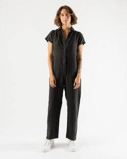 Jungmaven-Stillwater-Polo-Pant-Romper-in-Black-Santa-Barbara-Boutique-Jake-and-Jones-Sustainable-Fashion