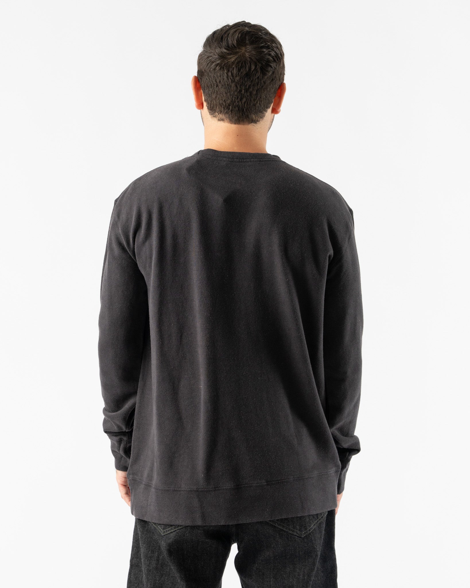 Jungmaven-Tahoe-Sweatshirt-in-Black-Santa-Barbara-Boutique-Jake-and-Jones-Sustainable-Fashion
