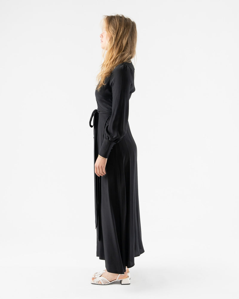 Kamperett-Adelaide-Midi-Wrap-Dress-in-Black-jake-and-jones-santa-barbara-boutique-curated-slow-fashion