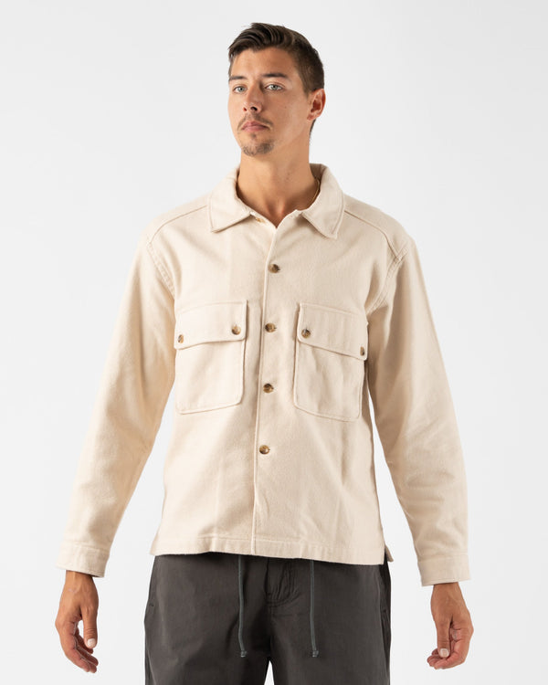 Knickerbocker-Cotton-Clark-Shirt-in-Natural-Santa-Barbara-Boutique-Jake-and-Jones-Sustainable-Fashion