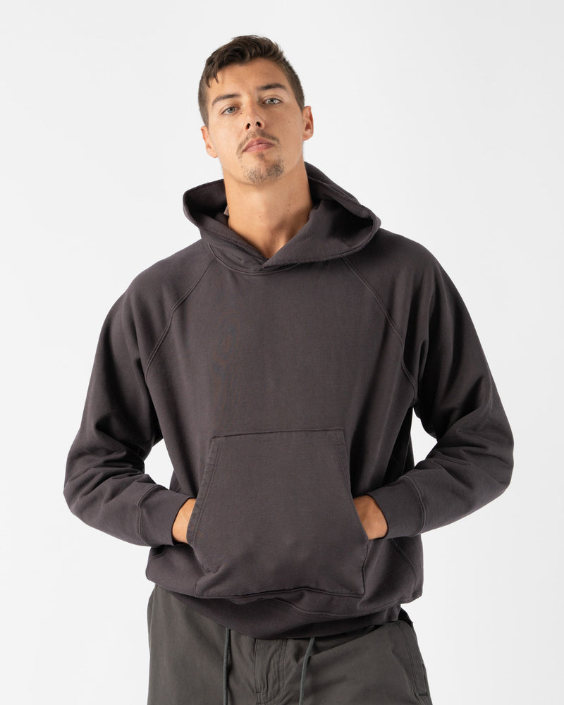 Lady White Co. Super Weighted Hoodie in Smoke Curated at Jake and Jones