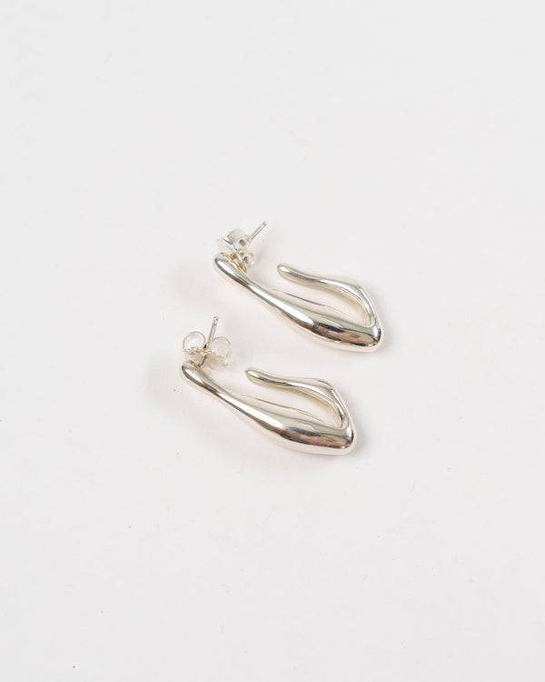 Leigh-Miller-Amoeba Hoops-in-Sterling-Silver-Santa-Barbara-Boutique-Jake-and-Jones-Sustainable-Fashion