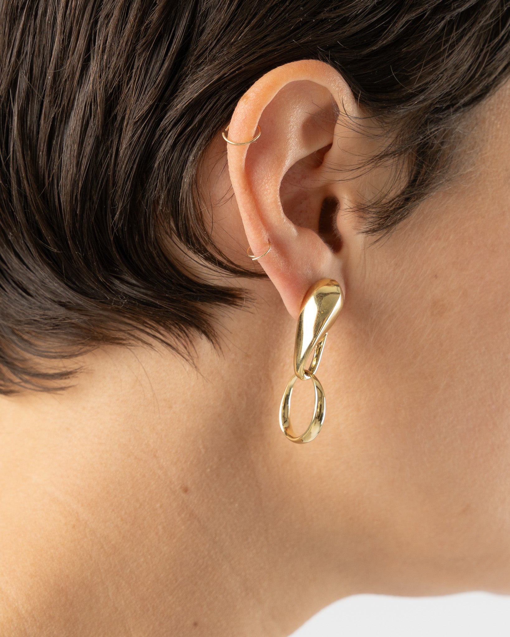 Leigh-Miller-Loop-Hoops-in-Brass-Santa-Barbara-Boutique-Jake-and-Jones-Sustainable-Fashion