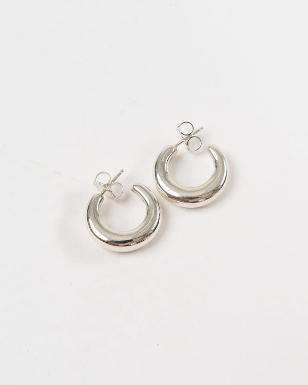 Leigh-Miller-Mini-Bubble-Hoops-in-Sterling Silver-Santa-Barbara-Boutique-Jake-and-Jones-Sustainable-Fashion