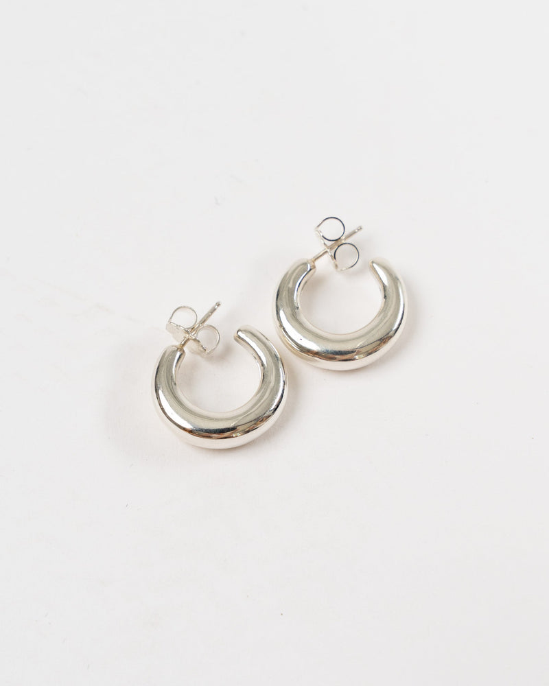Leigh-Miller-Mini-Bubble-Hoops-in-Sterling Silver-Santa-Barbara-Boutique-Jake-and-Jones-Sustainable-Fashion