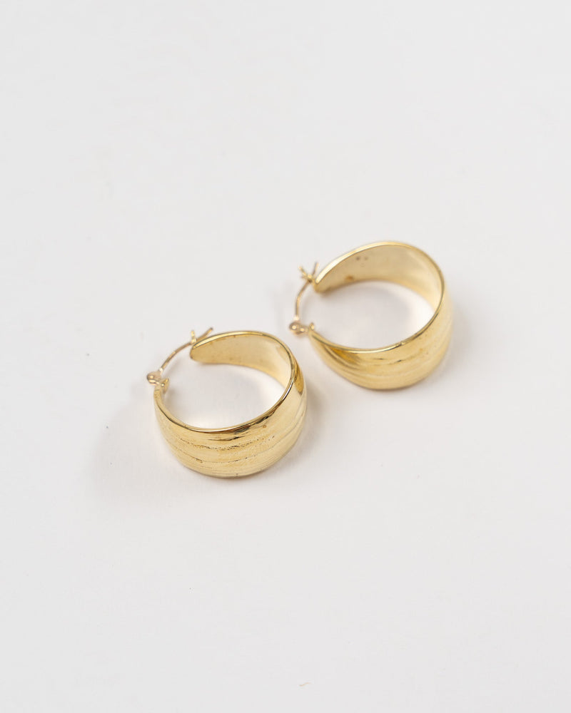 Leigh-Miller-Roseau-Hoops-in-Brass-with-14K-Gold-Earwire-Santa-Barbara-Boutique-Jake-and-Jones-Sustainable-Fashion